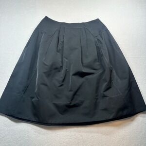 Marni Black Balloon Bubble Mini Skirt Sz 42 M Made in Italy Designer
